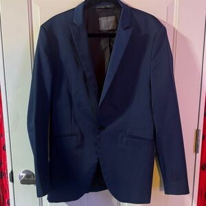 Zara Men's Navy Blazer